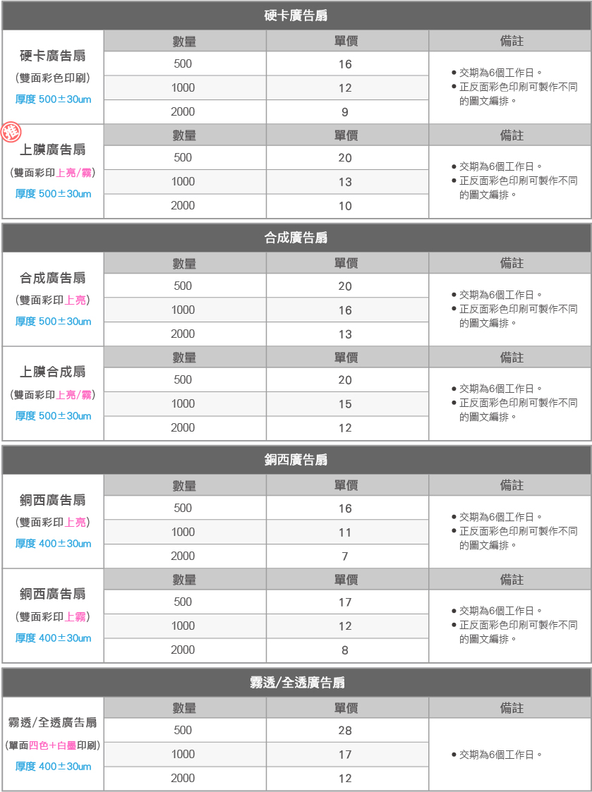 廣告扇